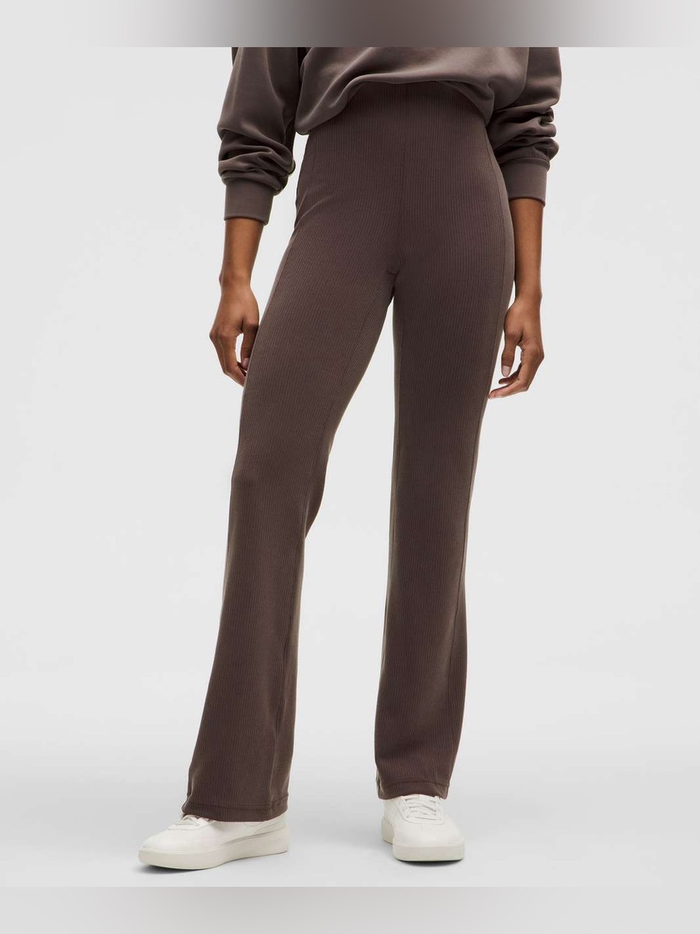 Lululemon Ribbed Softstreme Flared Pant *Regular Espresso